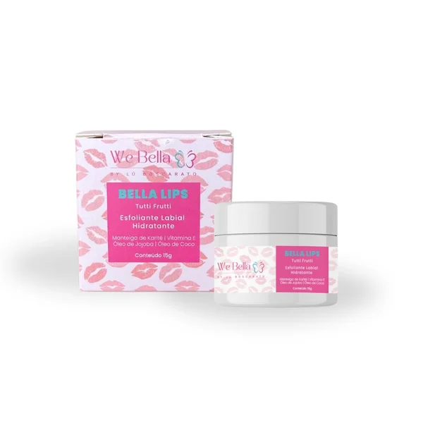 Bella Lips Esfoliante Labial Hidratante We Bella - 15g