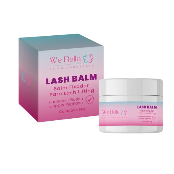 Lash Balm Cola Fixador para Lash Lifting We Bella - 14g