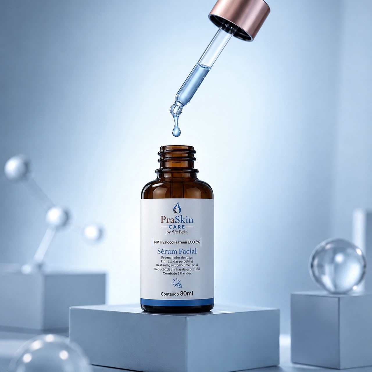 Sérum Facial Clareador Nv Cysteamine PraSkin Care by We Bella 30ml - Cópia